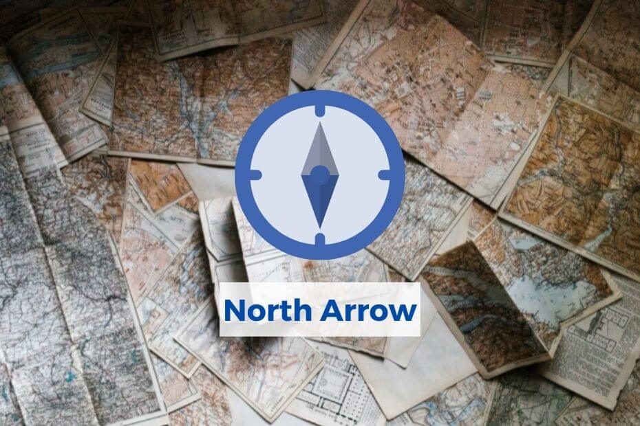 North Arrow On A Map