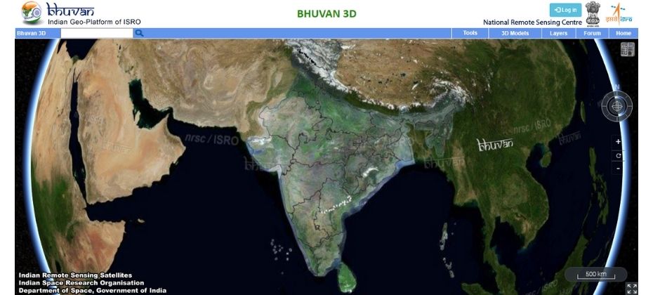 Bhuvan Indian Geo-Platform of ISRO