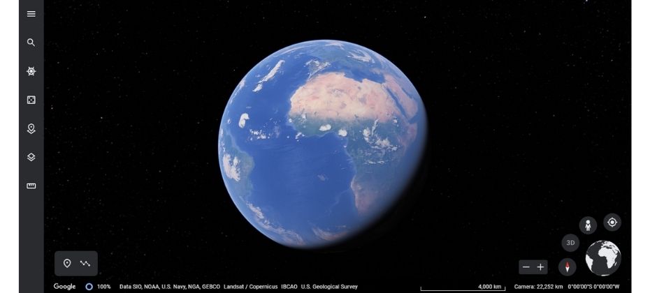 Google Earth Satellite Imagery