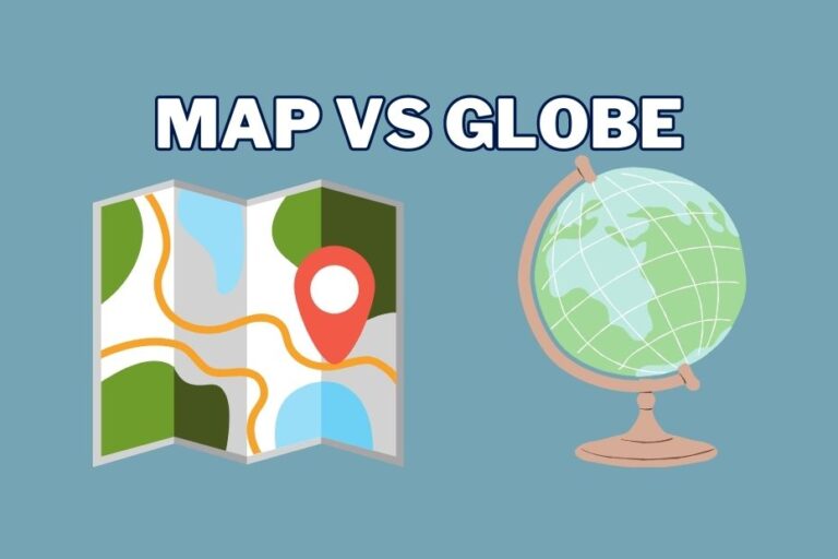 Difference Between Map And Globe 768x512 