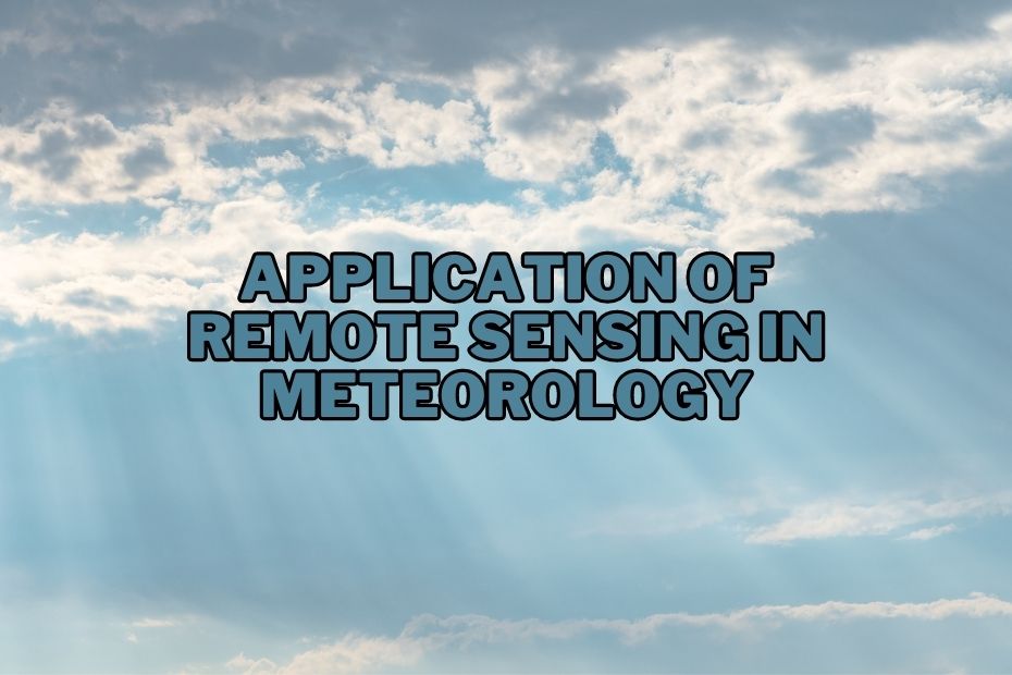 Meteorology - Applications