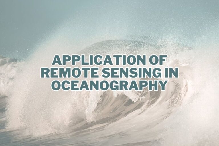 15+ Application Of Remote Sensing In Oceanography | Spatial Post