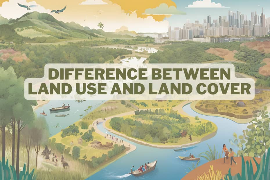 Difference Between Land Use and Land Cover