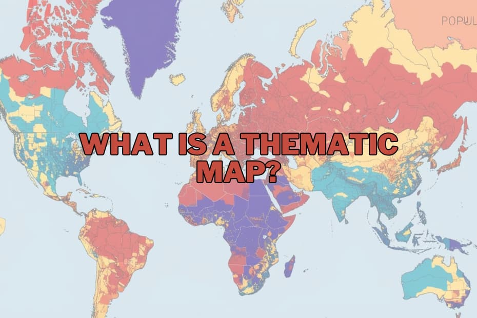 What is a Thematic Map? Types, Purpose, and Applications Explained ...